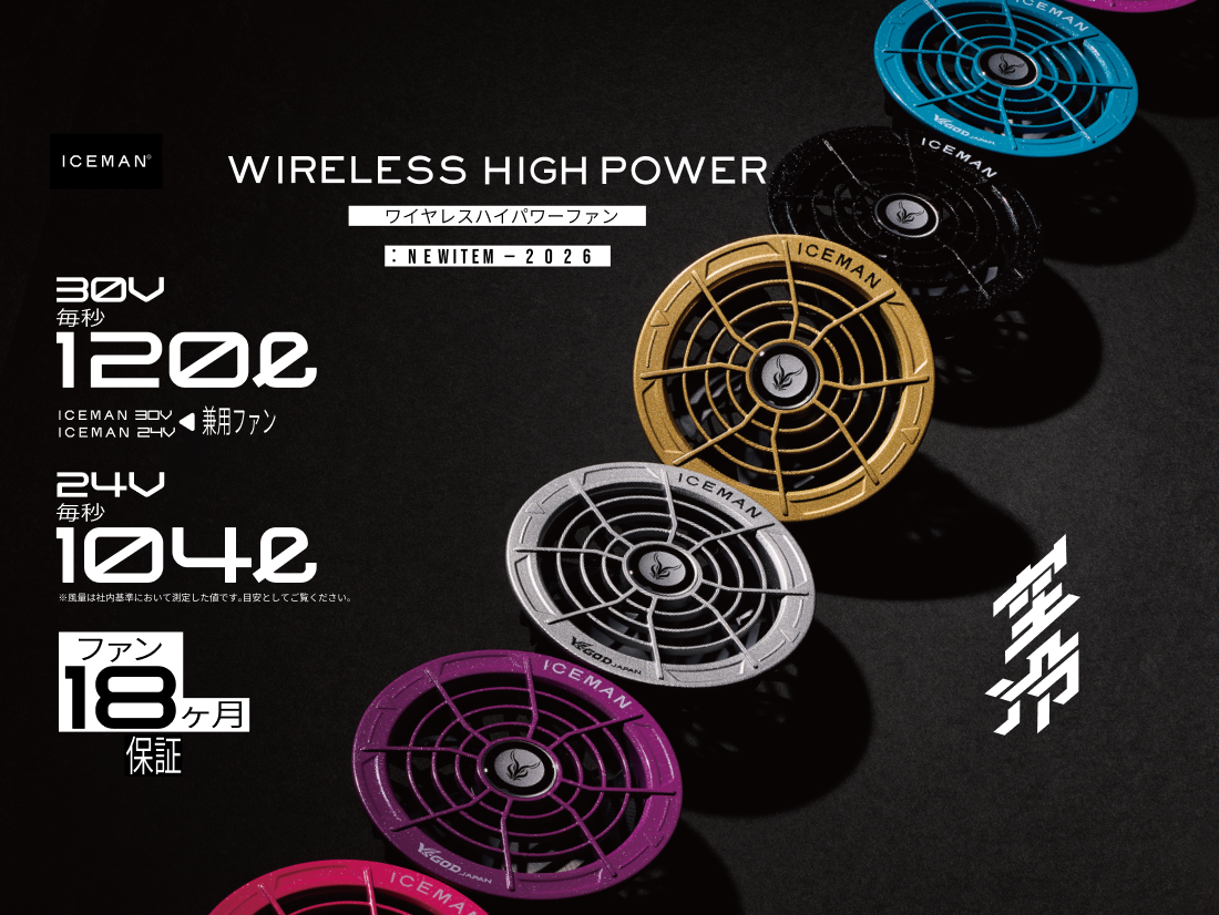 アイスマン ハイパワーファンセット